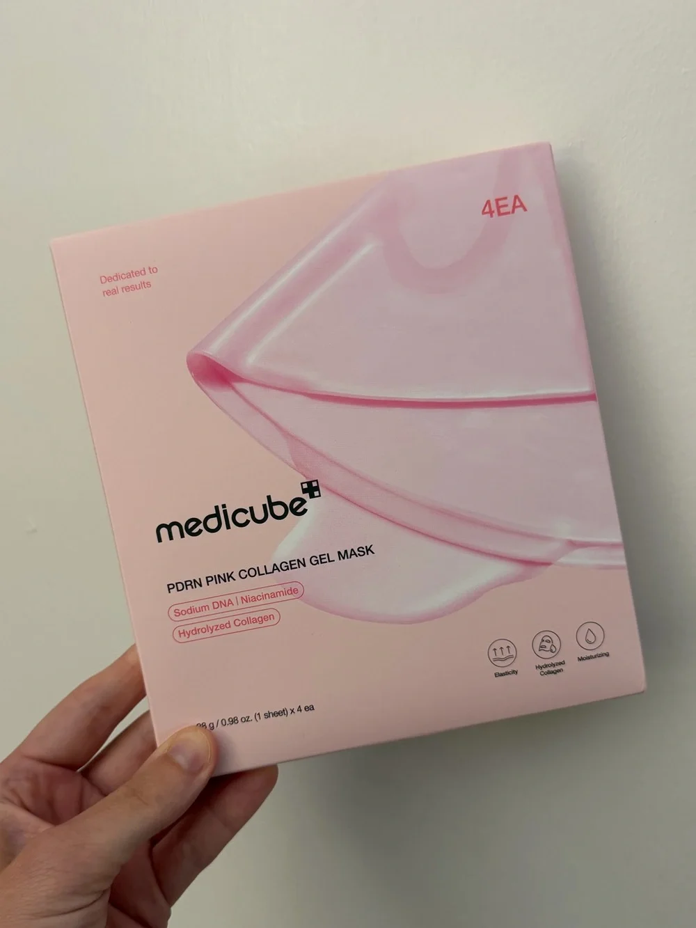 Medicube Salmon PDRN Pink Collagen Jelly Gel Mask Set (4 Masks)